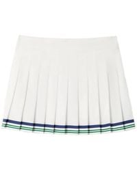 CASABLANCA - Laurel Pleated Mini Skirt - Lyst