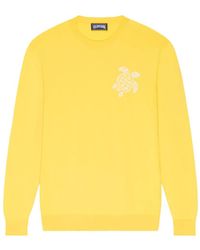 Vilebrequin - Jacquard Turtle Cotton Sweater - Lyst