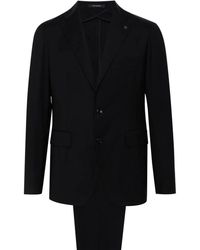 Tagliatore - Logo-Plaque Suit - Lyst
