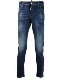 DSquared² - Jeans Mit Logo-Patch - Lyst