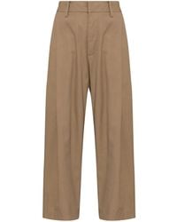 Uma Wang - Cropped Plooibroek - Lyst