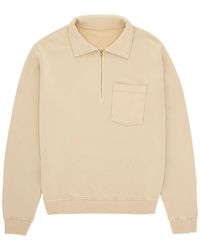 Fortela - Half-Zip Cotton Polo Shirt - Lyst