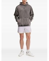 adidas - Felpa Con Cappuccio E Righe Sulla Manica - Lyst