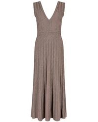 D.exterior - Sequin-Embellished Maxi Dress - Lyst