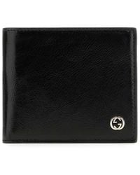 Gucci - Interlocking-G Leather Wallet - Lyst