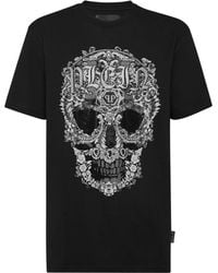 Philipp Plein - Ss Baroque Skull T-Shirt - Lyst