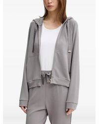BOSS - Kapuzenjacke Mit Logo-Prägung - Lyst