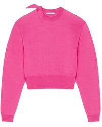 Givenchy - Pullover Mit Rundhalsausschnitt - Lyst