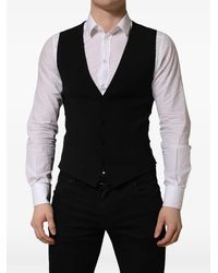 Dolce & Gabbana - Single-Breasted Waistcoat - Lyst