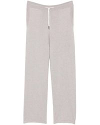 N.Peal Cashmere - Knitted Track Pants - Lyst