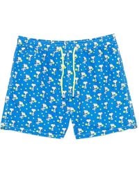 MC2 Saint Barth - X Peanuts Lighting Micro Fantasy Snoopy-Print Swim Shorts - Lyst