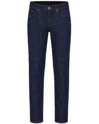Jeckerson - Patch-Detail Slim-Fit Jeans - Lyst