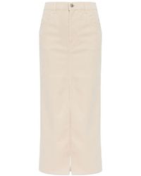 Isabel Marant - 'Faharia' Denim Skirt - Lyst