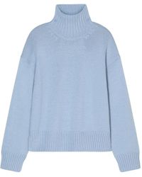 Closed - Ribbed Roll-Neck Sweater - Lyst