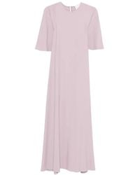 Erika Cavallini Semi Couture - Short-Sleeve Maxi Dress - Lyst