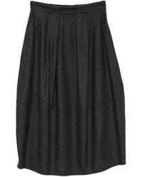 Antonelli - Pleated-Detail Maxi Skirt - Lyst
