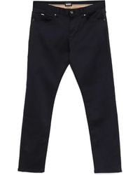 BOSS - Jeans Con Applicazione Logo - Lyst
