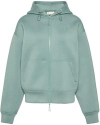 Calvin Klein - Logo-Embossed Zip-Up Hoodie - Lyst