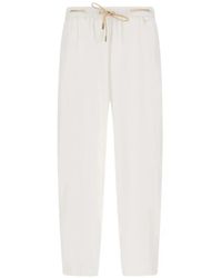 Herno - Drawstring-Detail Trousers - Lyst