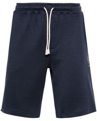 Eleventy - Pantalones cortos de chándal con logo - Lyst