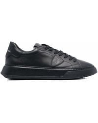 Philippe Model - Temple Veau Low-top Leather Sneakers - Lyst
