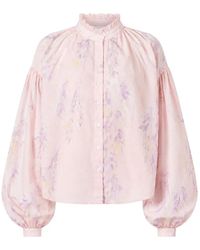 Thierry Colson - Slava Floral-Print Shirt - Lyst
