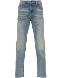 DIESEL - 2019 D-strukt Mid-rise Slim-fit Jeans - Lyst