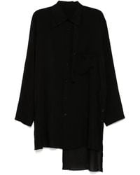 Yohji Yamamoto - Loan Double-Layered Tab-Collar Shirt - Lyst