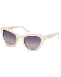 GUESS EYEWEAR - Cat-Eye Frame Sunglasses - Lyst