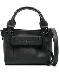 Longchamp - Xs 3D Leather Tote Bag - Lyst