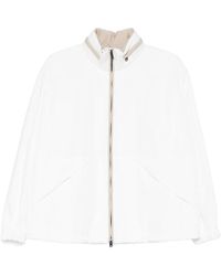Brunello Cucinelli - Zippered Nylon Jacket - Lyst