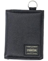 Porter-Yoshida and Co - Portefeuille En Cuir À Patch Logo - Lyst