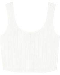Jonathan Simkhai - Square-Neck Tank Top - Lyst