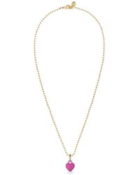 Roxanne Assoulin - Itsy Bitsy Puffy-Heart Necklace - Lyst