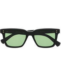 Dita Eyewear Sonnenbrille mit breitem Gestell - Grün