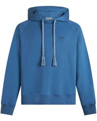 Etro - Cotton Hoodie - Lyst