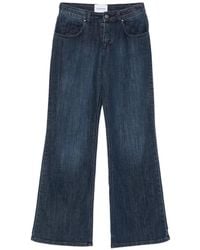 God Save Denim - Dalia Faded Wide-Leg Jeans - Lyst