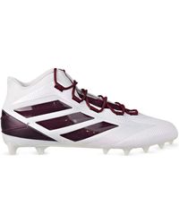 adidas - Freak Carbon Mid Cleats "Cloud//Collegiate Burgundy" Sneakers - Lyst