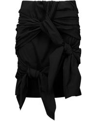 Nach - Twist-Tie Ruched Midi Skirt - Lyst