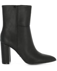 Mexx - Pointed-Toe Block-Heel Boots - Lyst
