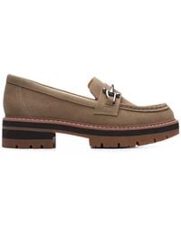 Clarks - Orianna Bit Round-Toe Loafers - Lyst