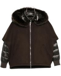 Moorer - Pegaso Fur-Trim Jacket - Lyst
