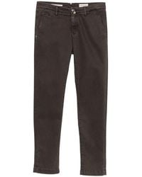Jacob Cohen - Logo-Patch Straight-Leg Trousers - Lyst