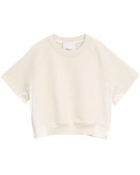 3.1 Phillip Lim - Short-sleeve Cotton Sweatshirt - Lyst