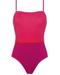 Eres - Ara Colour-block Swimsuit - Lyst