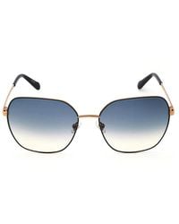 Fossil - Oversized Geometric-Frame Sunglasses - Lyst