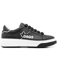 DSquared² - Sneakers Bomber Nere - Lyst