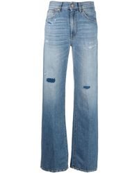 Dondup - Gerafelde Jeans - Lyst