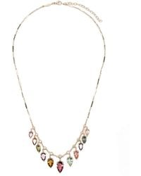 Jacquie Aiche - 14Ct Sophia Diamond Necklace - Lyst