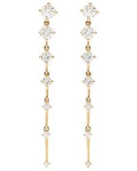 Fernando Jorge - 18Kt Sequence Diamond Drop Earrings - Lyst